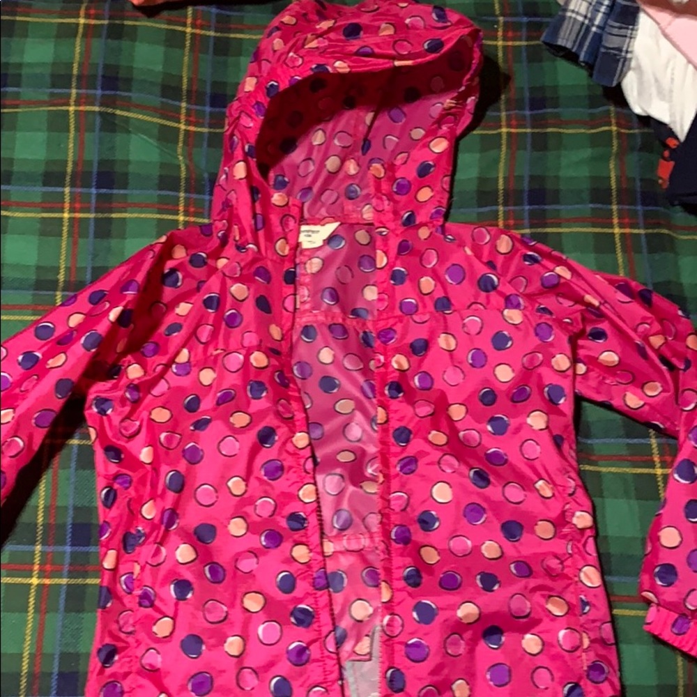 Lands end rain shell